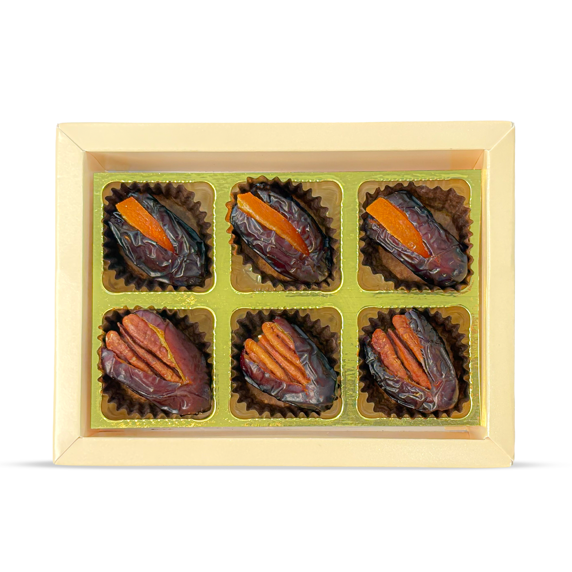 Gourmet Dates Box- Assorted Stuffed Safawi Dates