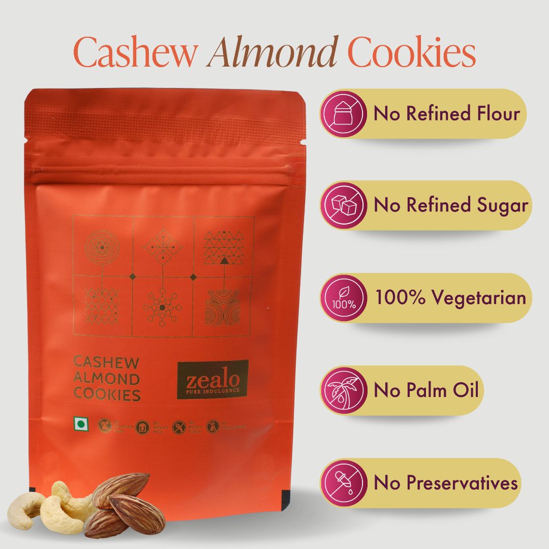 Cashew Almond Cookies