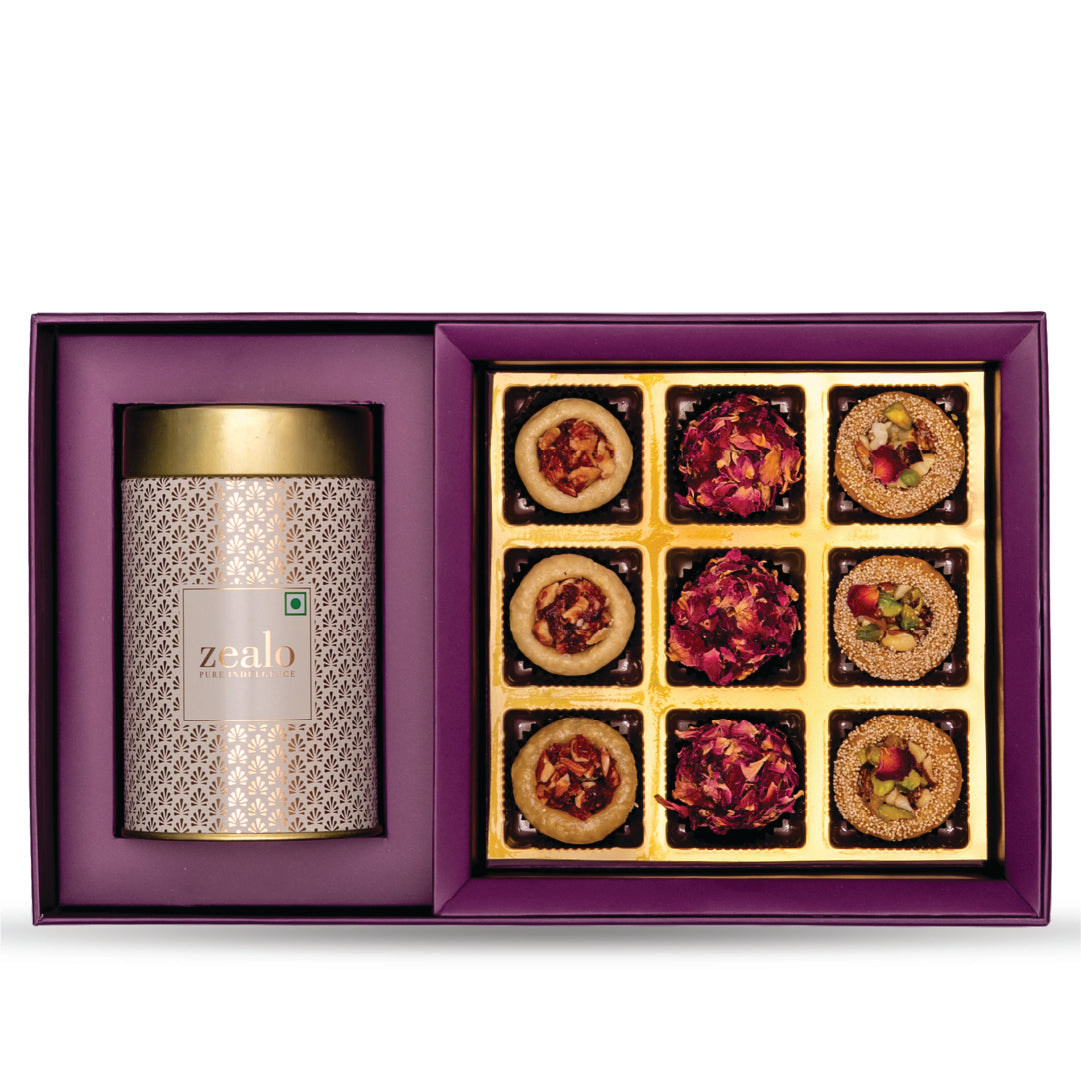 Crunch & Munch Box - Mithai & Snack Edition