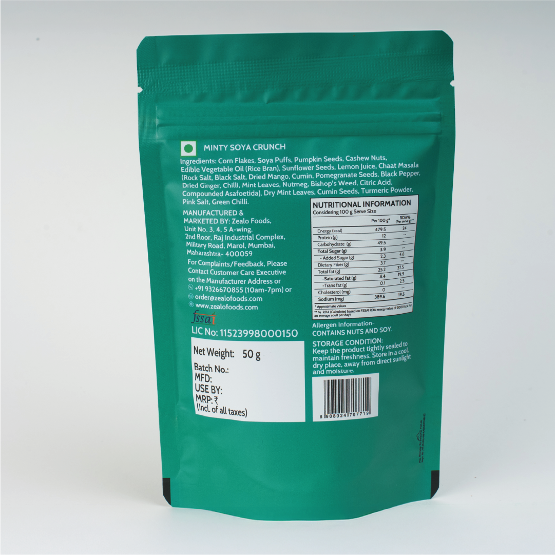 Minty Soya Crunch