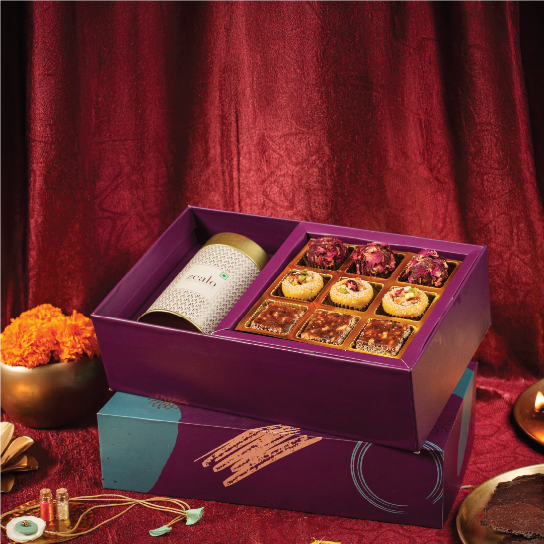Rakhi Treat Box - Brownie Chip Edition