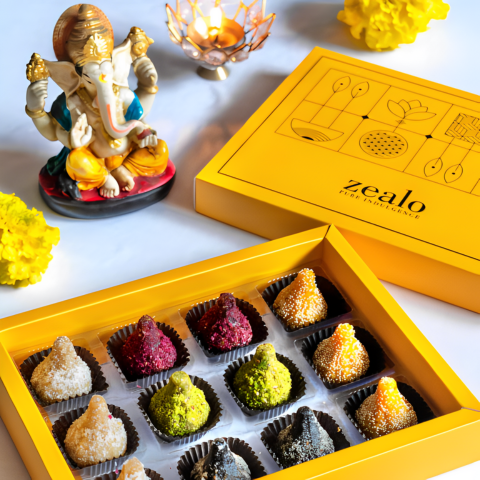 Yellow Modak Box– Zealo Foods